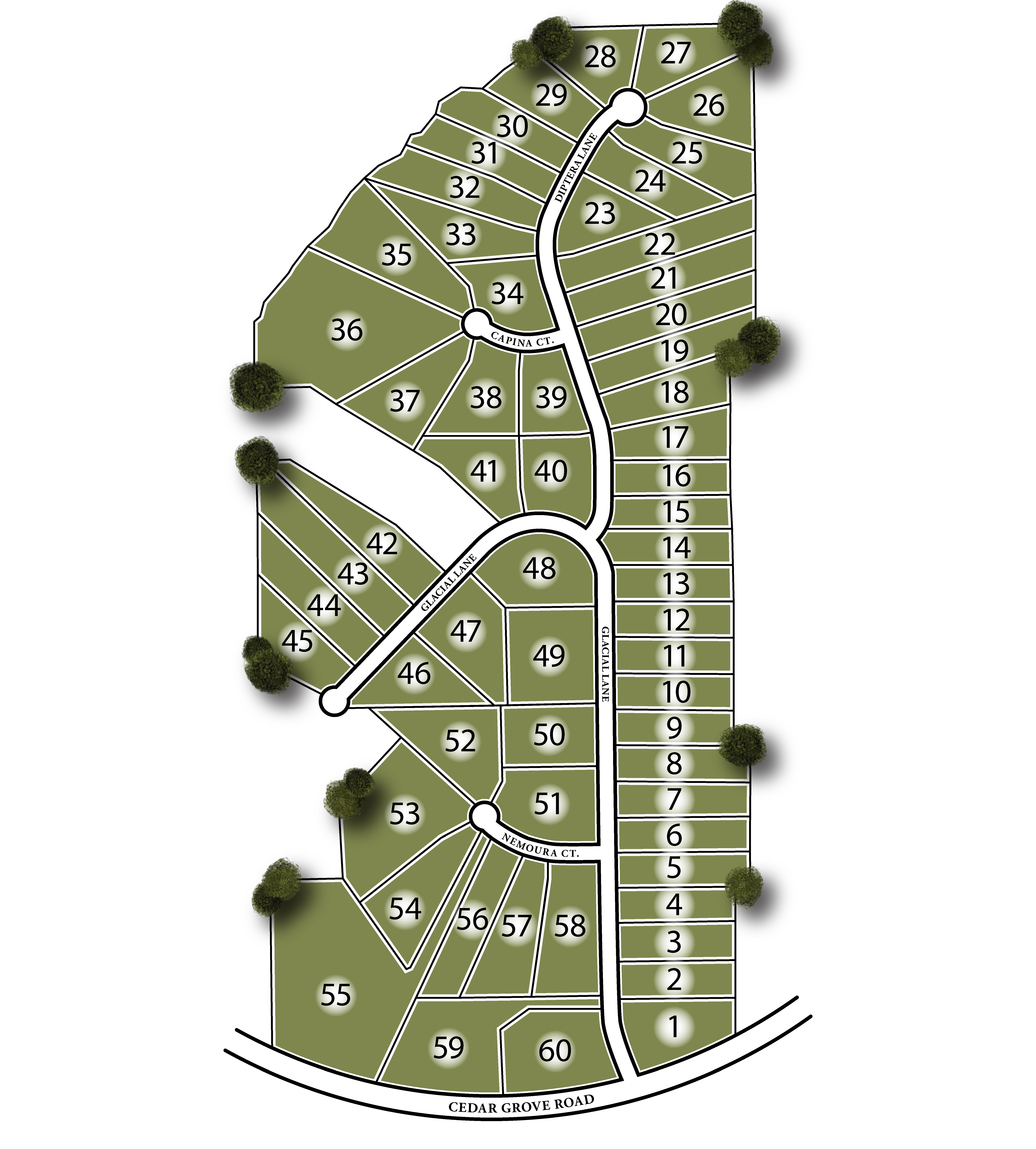 Heatherwood Manor Site Map