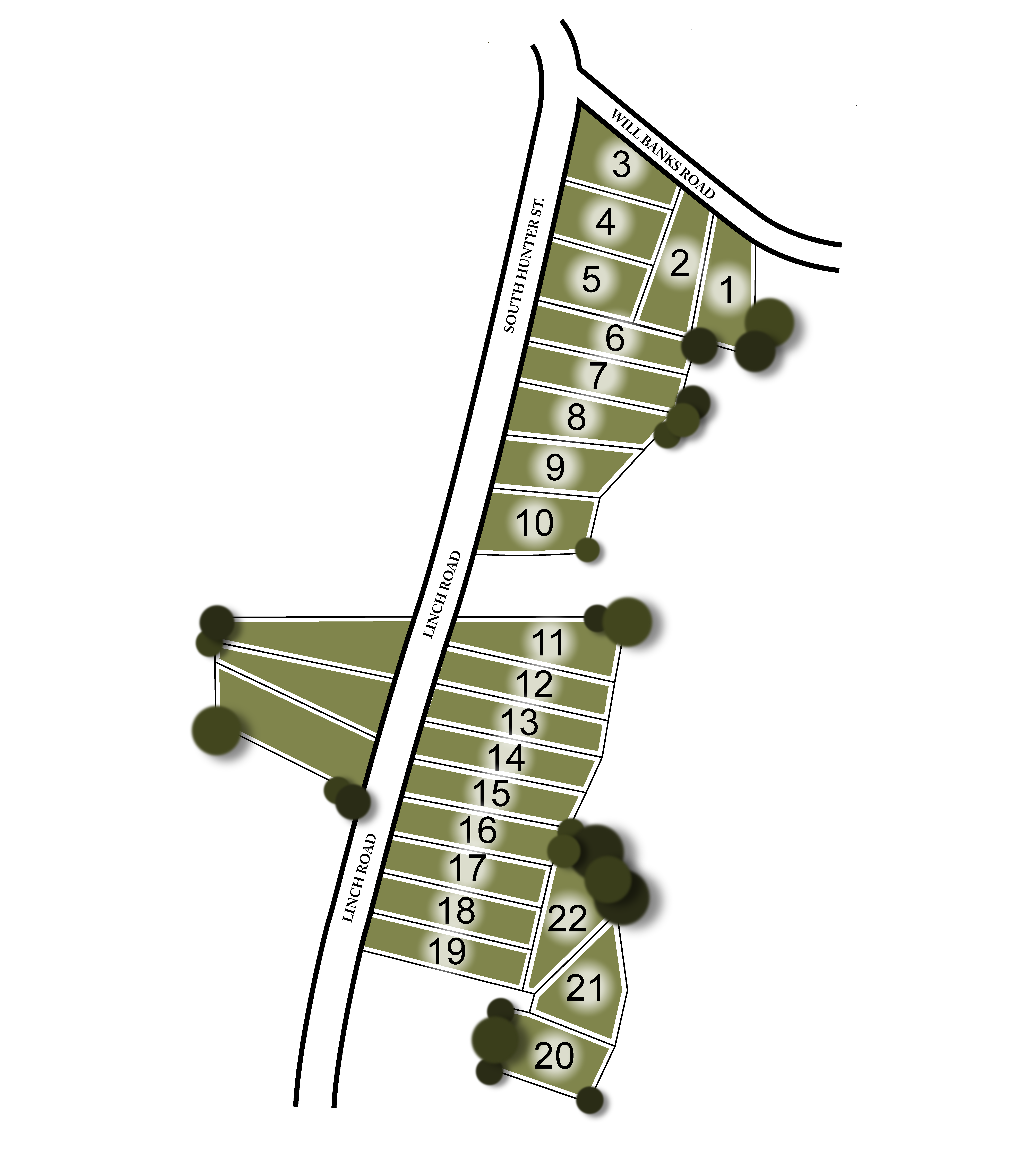 Graceton Farms Site Map