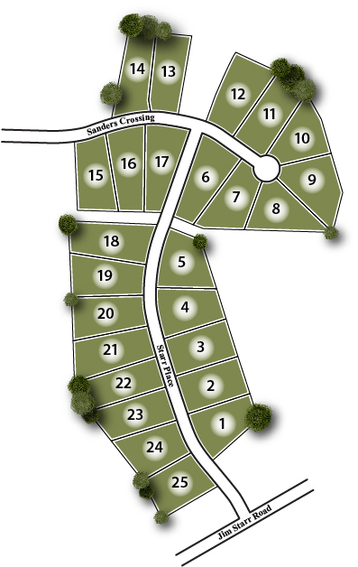 Ellerbe Site Map