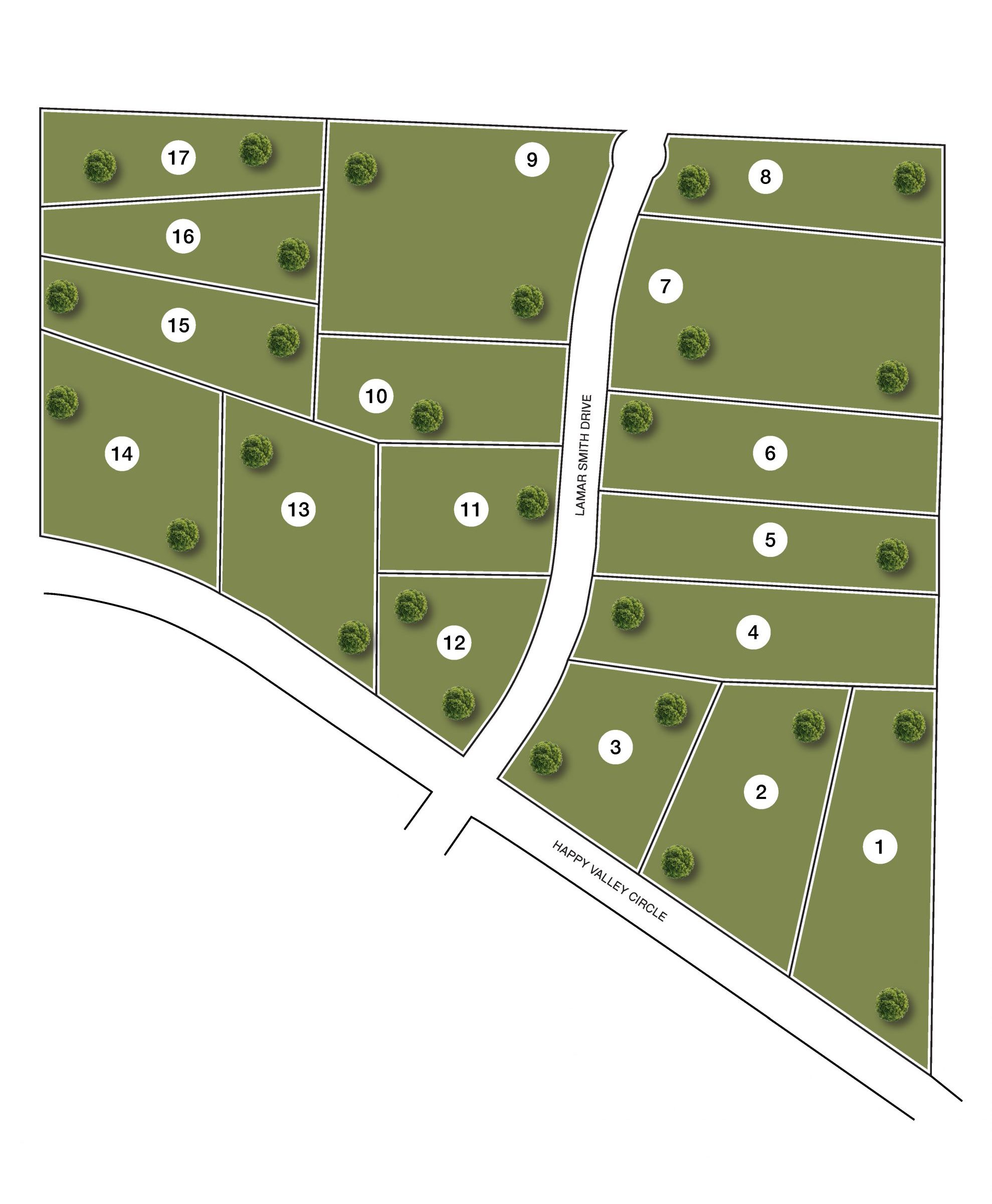 Lamar Farms Site Map