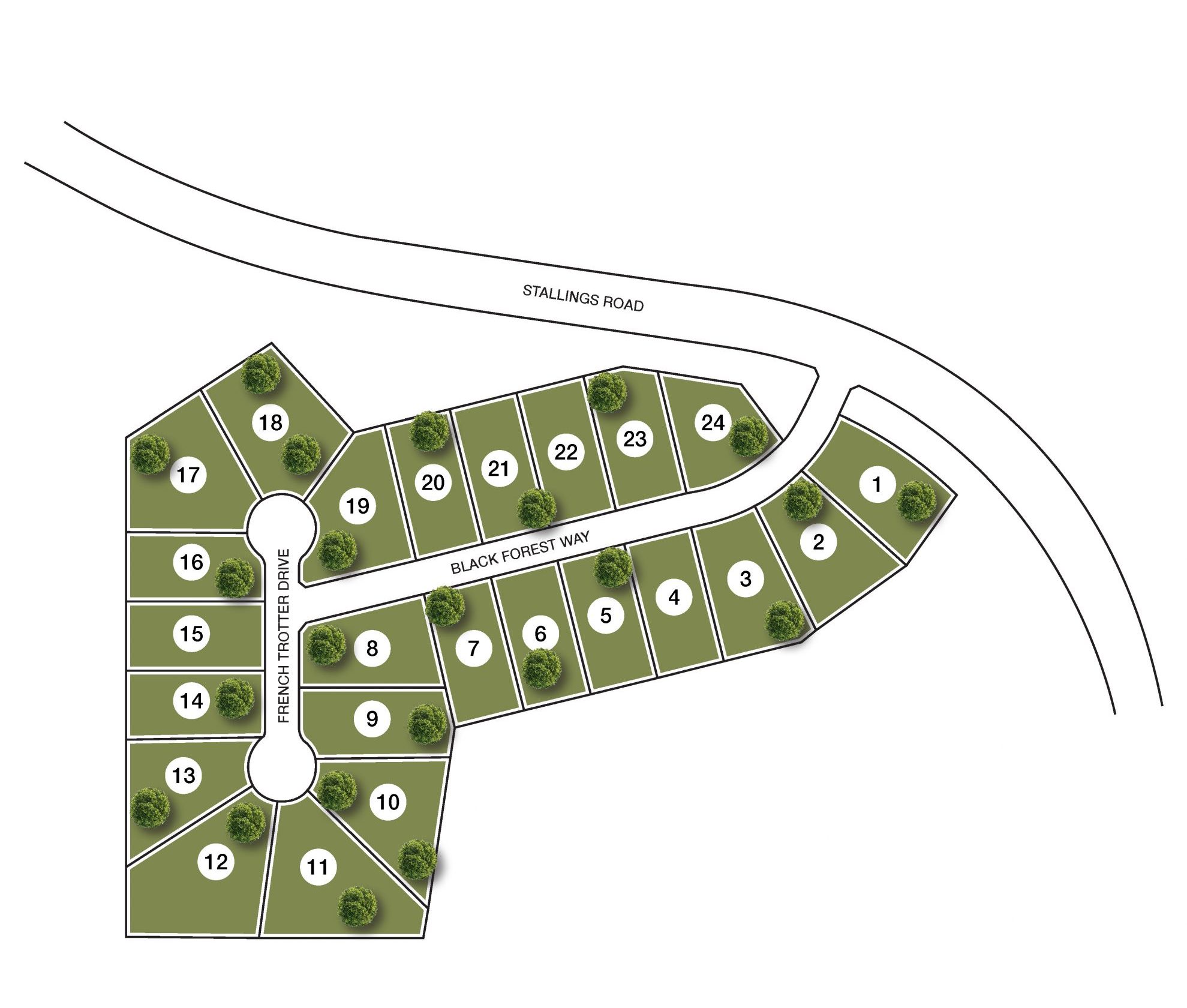 Stallings Farm South Site Map