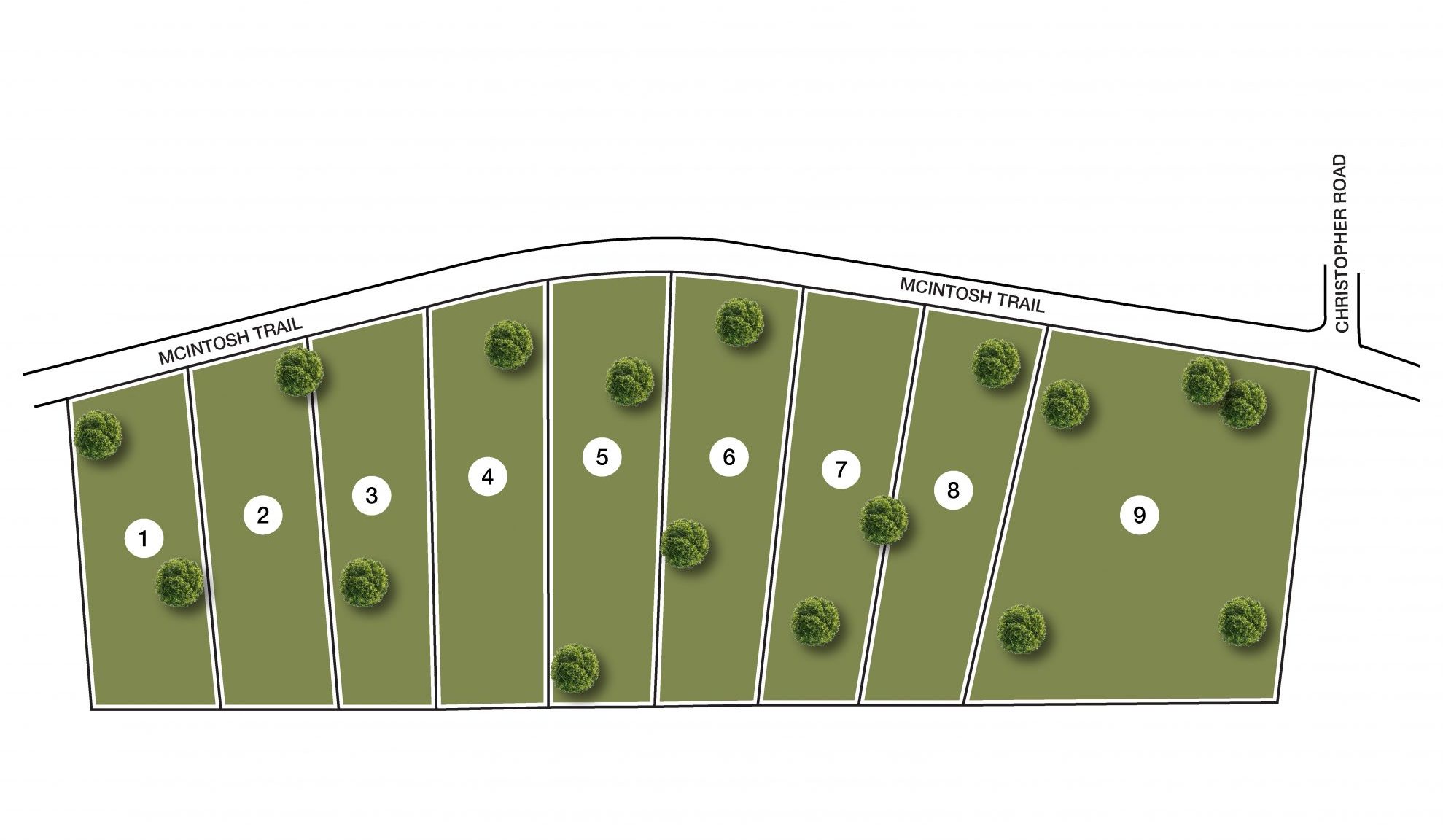 Welch Farms Site Map